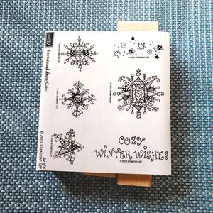 VTG Snow RubberStamps Winter